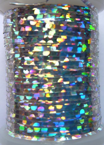 tinsel holographic argent