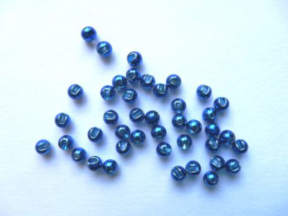 billes tungstene fendue bleu metal