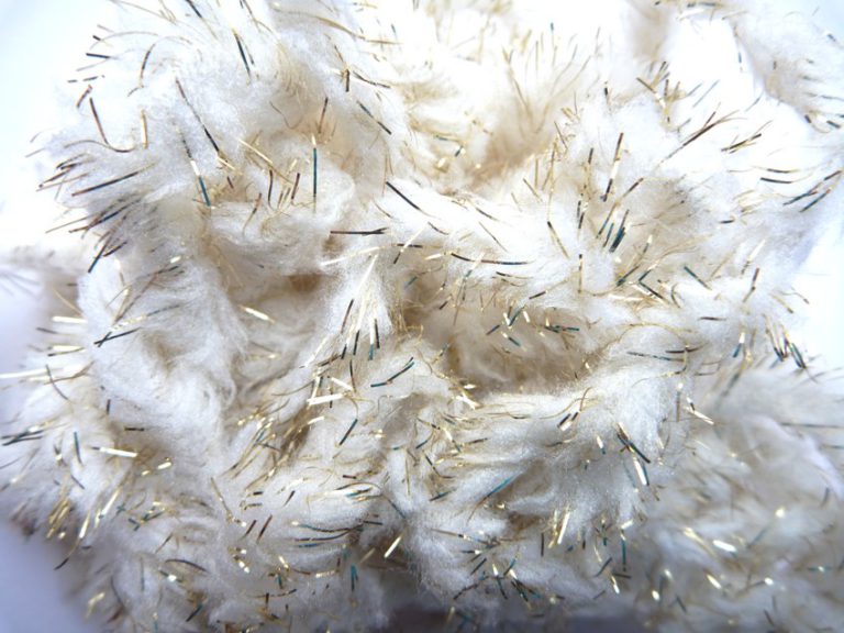 Gold Fleck Eggstasy blanc Flyconcept, fly tying, matériaux