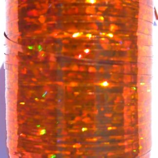 holographic tinsel orange